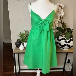 Alice and Olivia Green Mini Dress